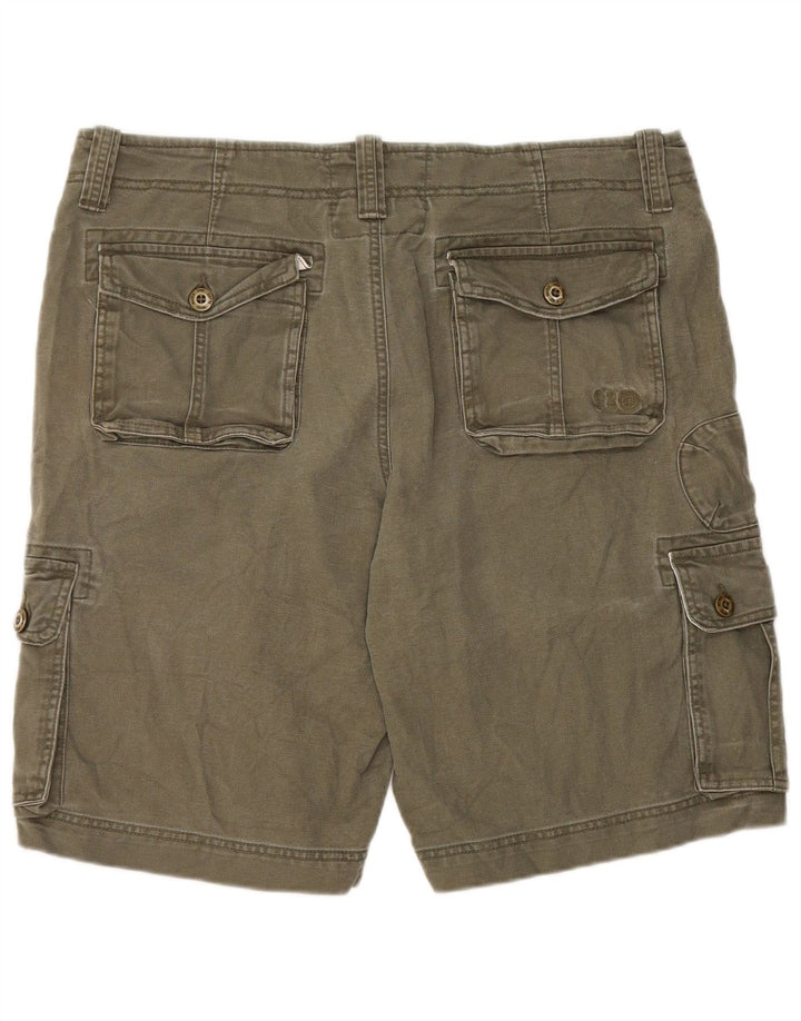 Element Herre Cargo Shorts W36 Large Khaki Bomuld