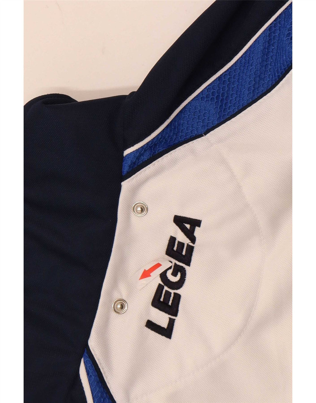 Legea Herre grafisk kortærmet træningsdragt Topjakke XL Hvid Colourblock