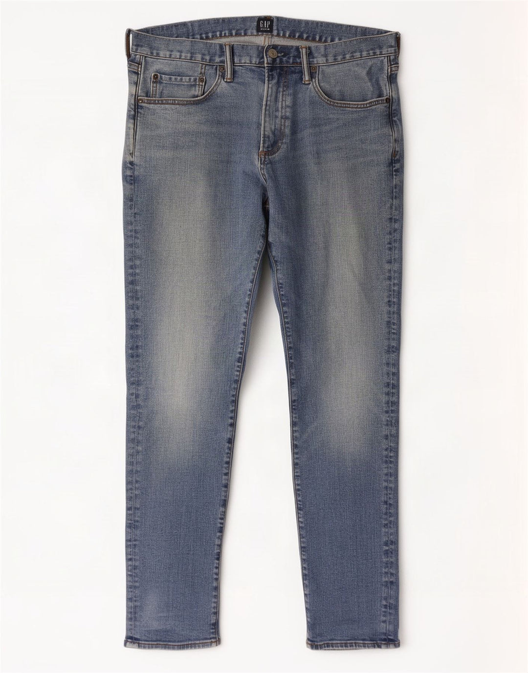 Gap Herre Slim Jeans W32 L32 Blå Bomuld