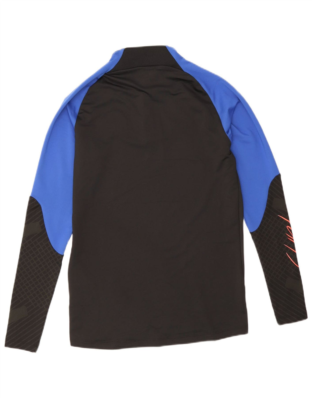 Jordan Herre Slim Fit Grafisk Top Langærmet Lille Sort
