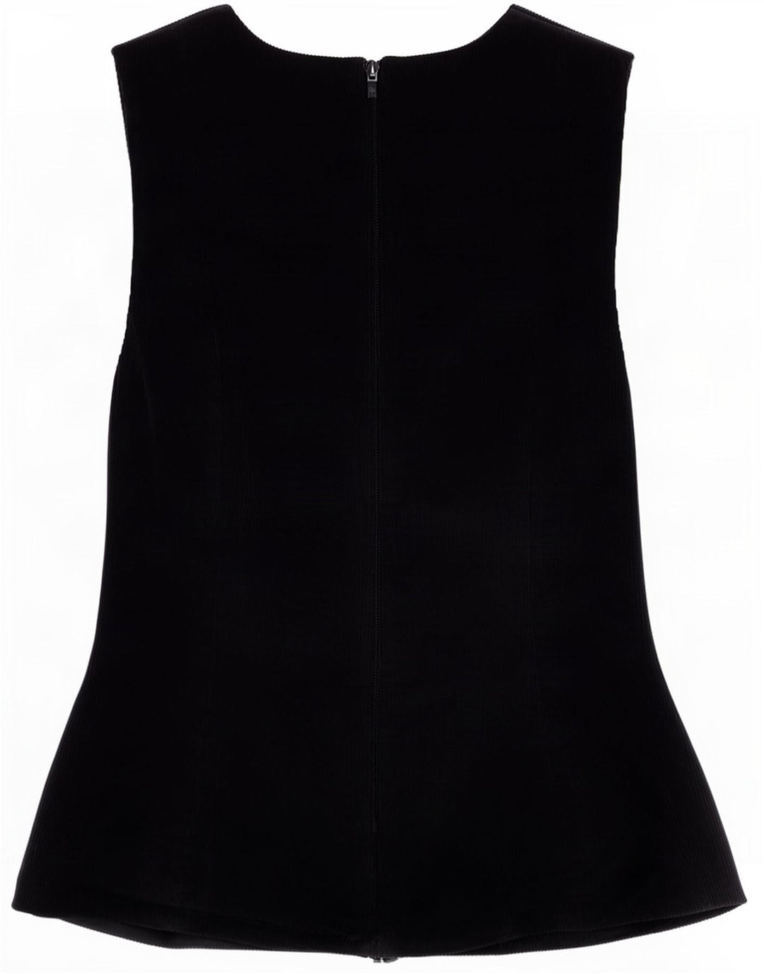 Zara Dame ærmeløs bluse Top UK 8 Small Navy Blue