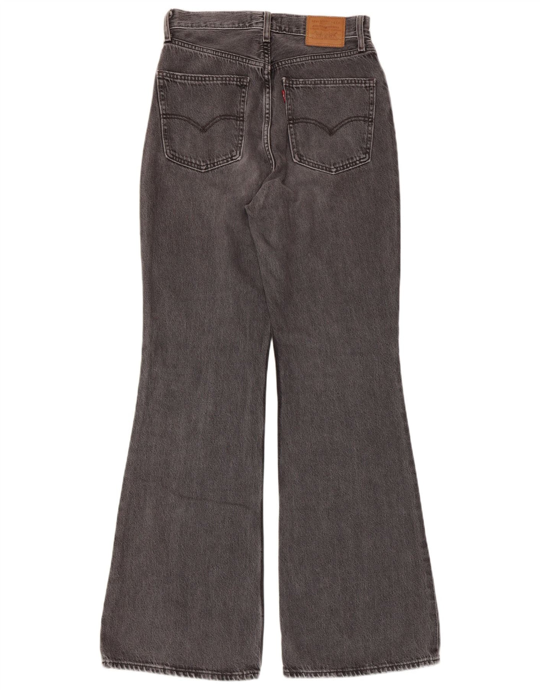 Levi's Kvinder Højtaljede Flared Jeans W27 L32 Grå