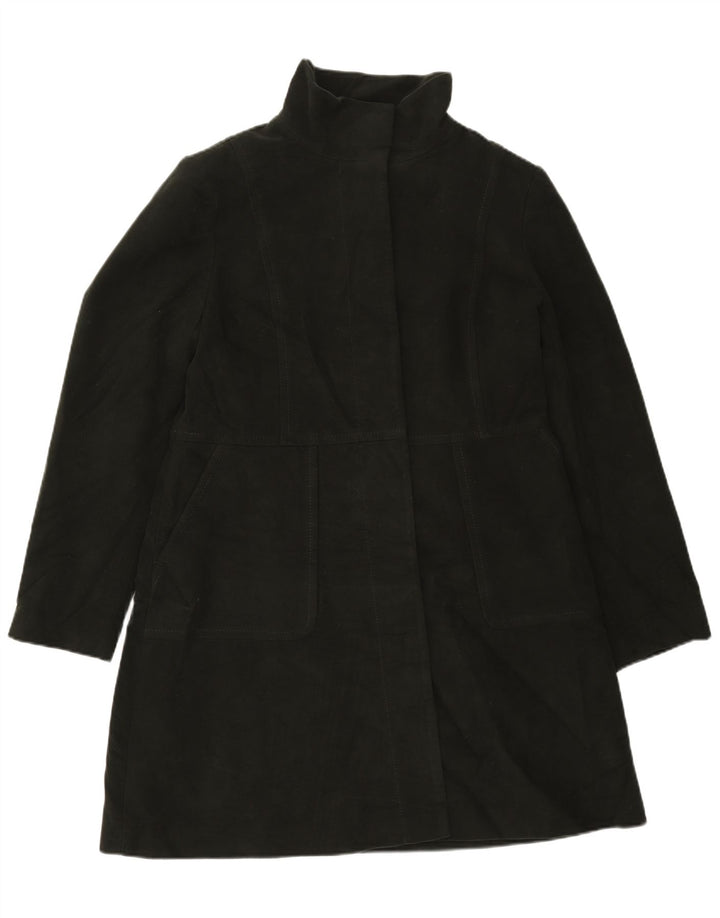 White Stuff Dame Overfrakke UK 16 Stor Khaki Bomuld