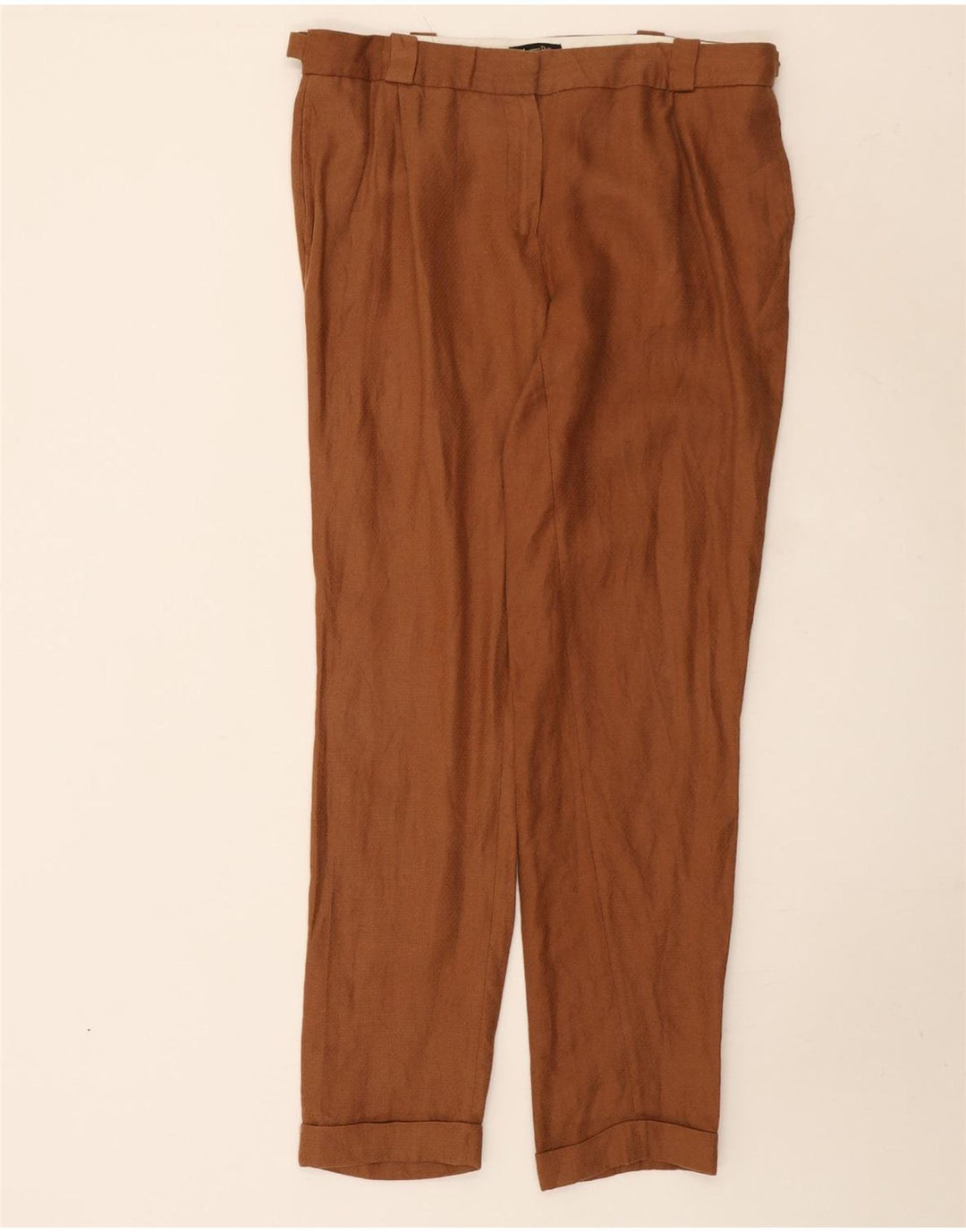 Massimo Dutti Dame Regular Chino Bukser EU 40 Medium W30 L31 Brun
