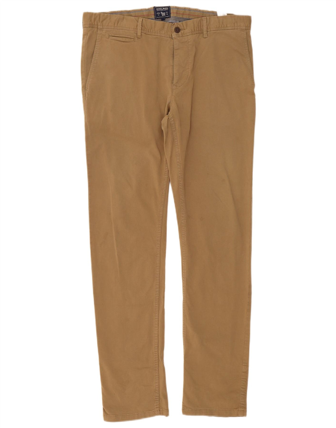 Woolrich Herre Slim Chino Bukser W36 L32 Brun Bomuld