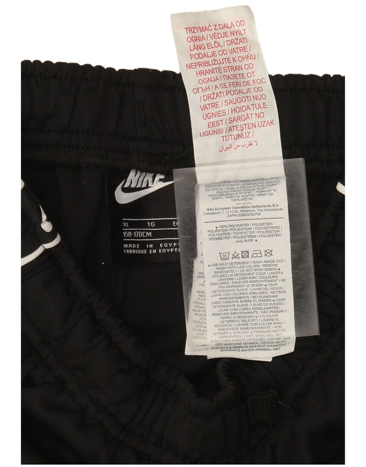 Nike drenge grafiske sportsshorts 13-14 år XL sort polyester