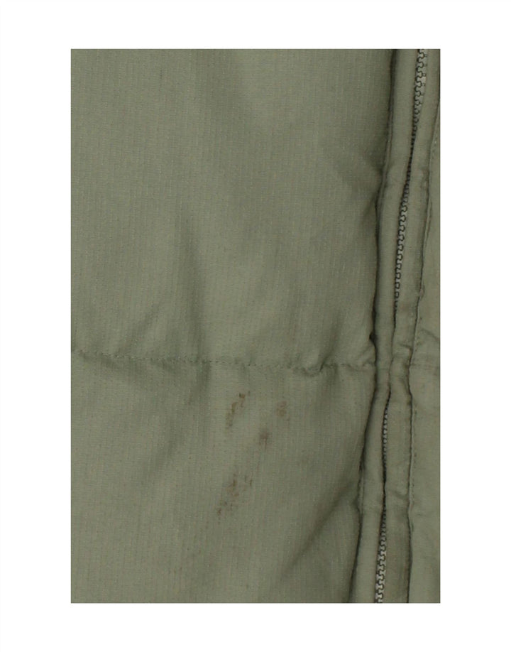 FILA Mens Padded Jacket UK 40 Large Green Polyamide