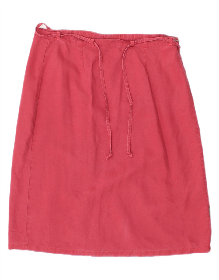 LES COPAINS Womens Corduroy Skirt IT 40 Small W27  Pink Vintage Les Copains and Second-Hand Les Copains from Messina Hembry 