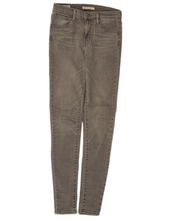 Levi's Dame 720 Super Skinny Jeans W27 L32 Grå Bomuld