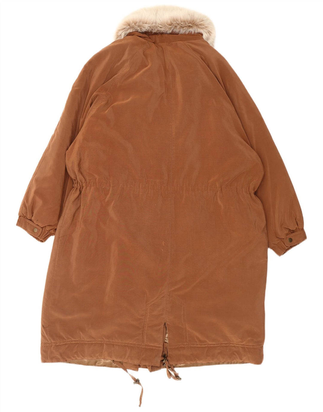 Paco Calvari Dame Oversized Overfrakke IT 44/46 Stor brun polyester