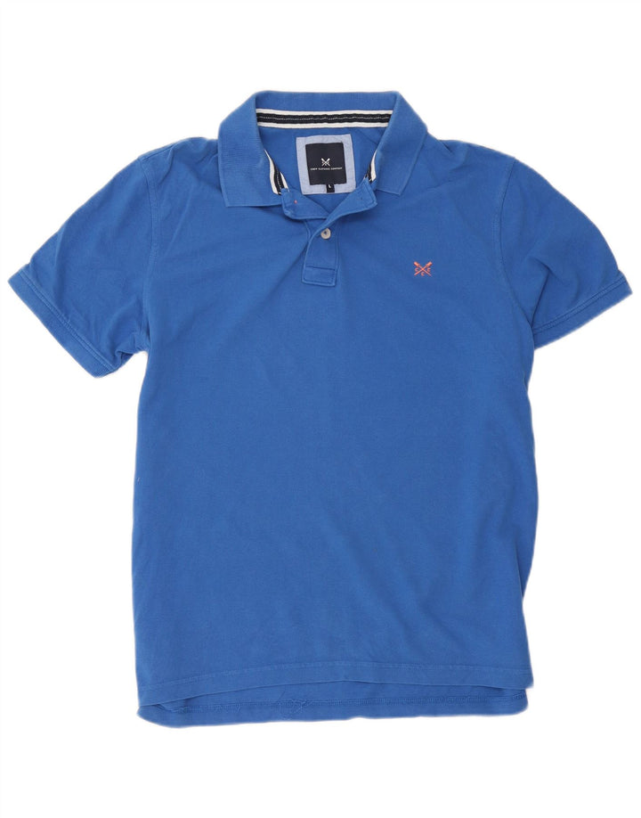 Besætningstøj Herre poloshirt Stor blå bomuld