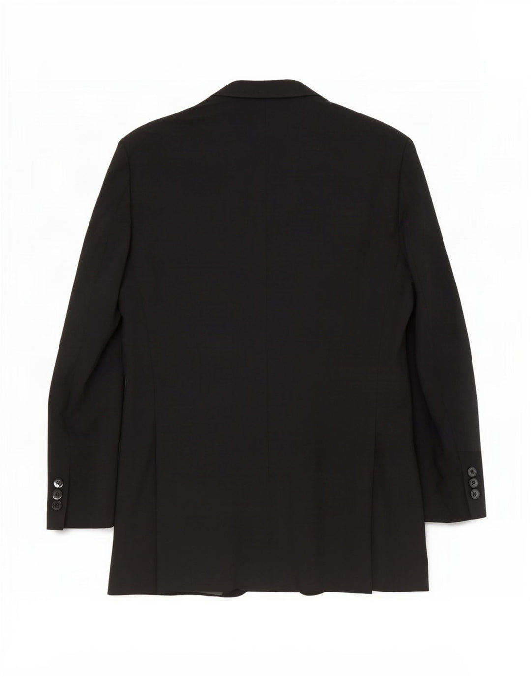 Marks & Spencer Herre 2-knaps blazerjakke UK 40 Medium Sort Polyester