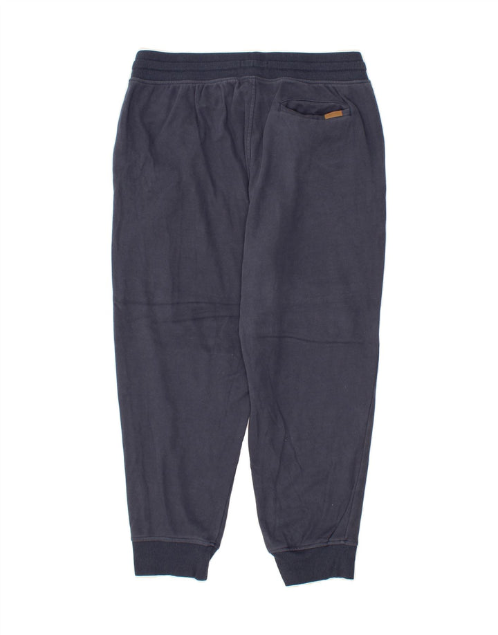 ORVIS Mens Tracksuit Trousers Joggers Large  Navy Blue Polyester Vintage Orvis and Second-Hand Orvis from Messina Hembry 