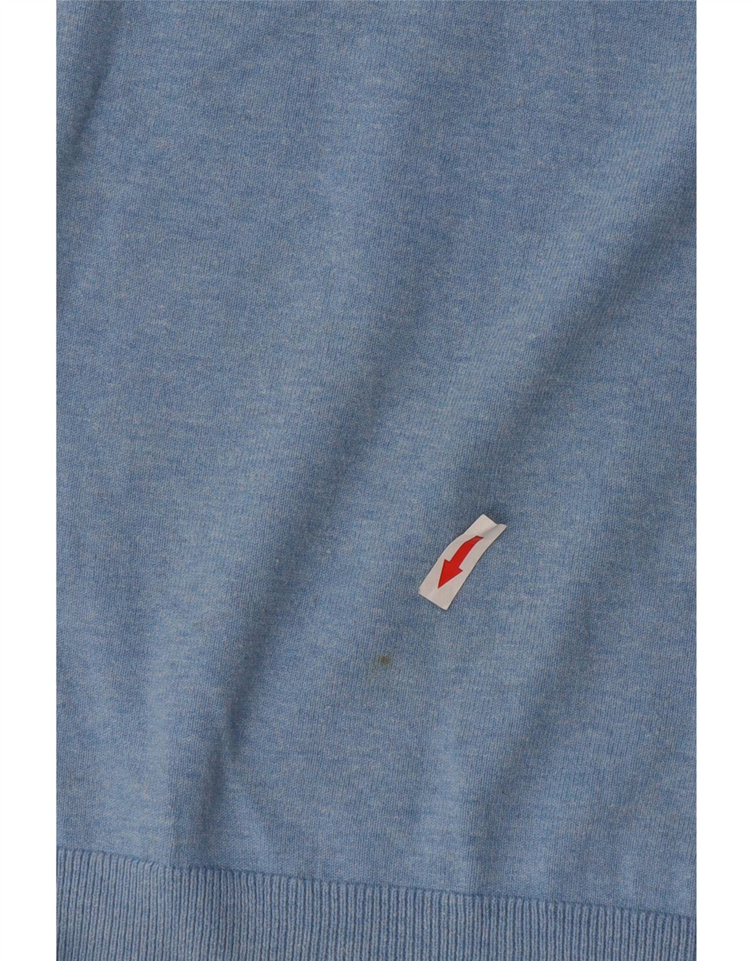 Marks & Spencer Herre kortærmet polo-hals sweater mellemblå