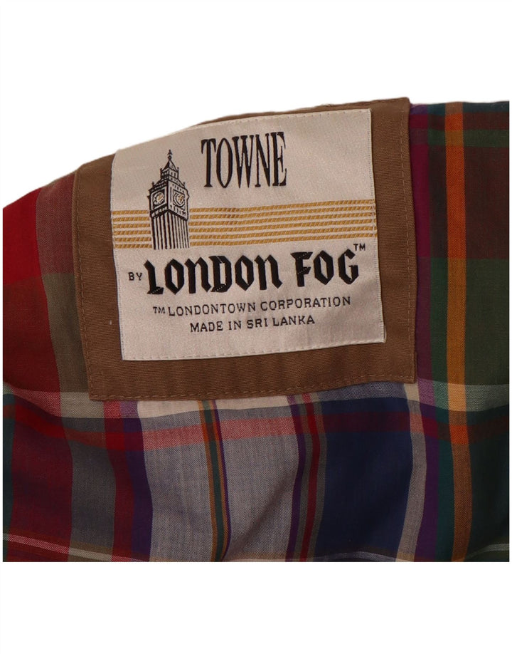 LONDON FOG Mens Utility Jacket UK 42 XL Beige