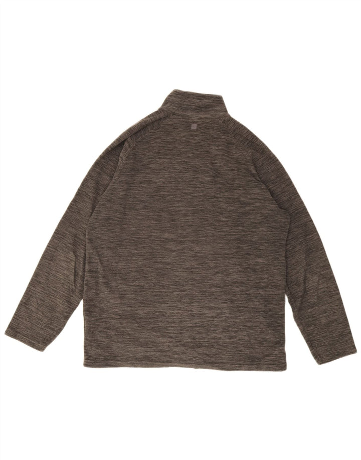 Mountain Warehouse Dame lynlås fleecejakke UK 16 Large Grey Flecked