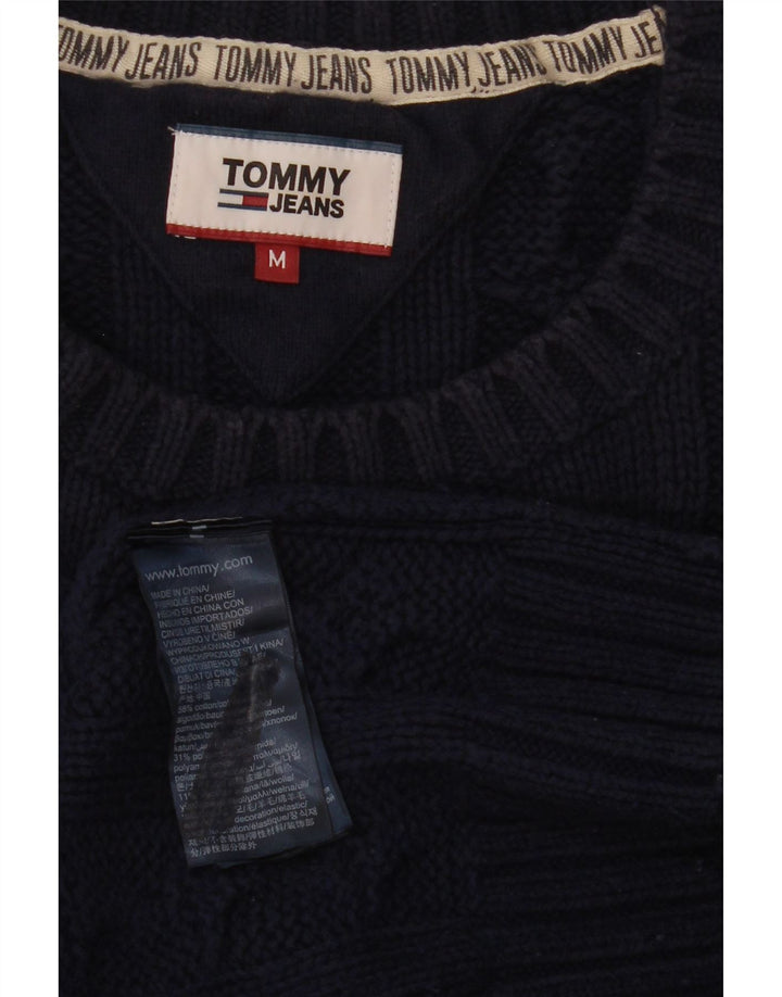 Tommy Hilfiger Herre Crew Neck sweater Medium Navy Blue Bomuld
