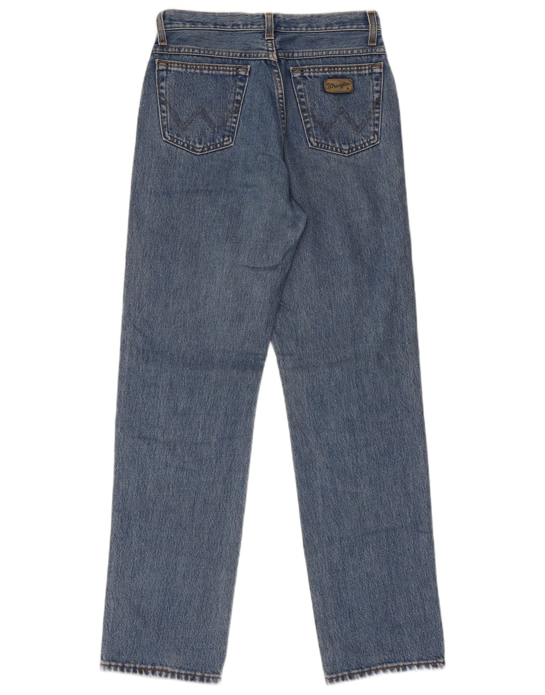 WRANGLER Straight Jeans til mænd W28 L30 Blå Bomuld