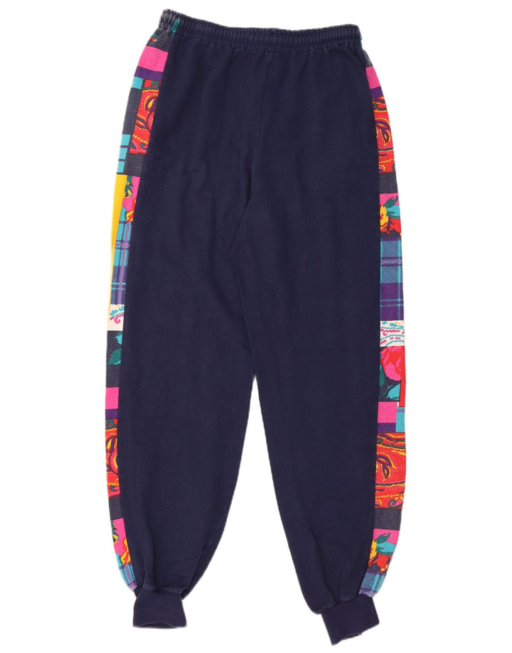 TRIGEMA Hel træningsdragt til kvinder UK 14 Mellem marineblå patchwork bomuld