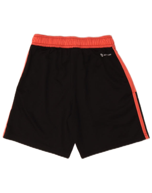 Adidas Boys Aeroready Sports Shorts 11-12 år Sort Colourblock Polyester
