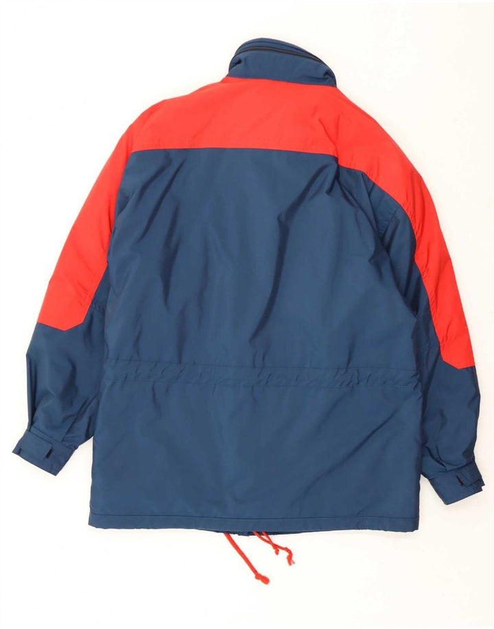 Colmar Skijakke med hætte til mænd IT 52 Large Navy Blue Colourblock