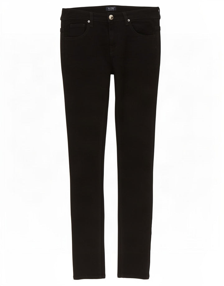 Armani Dame Skinny Jeans W26 L31 Sort Polyester