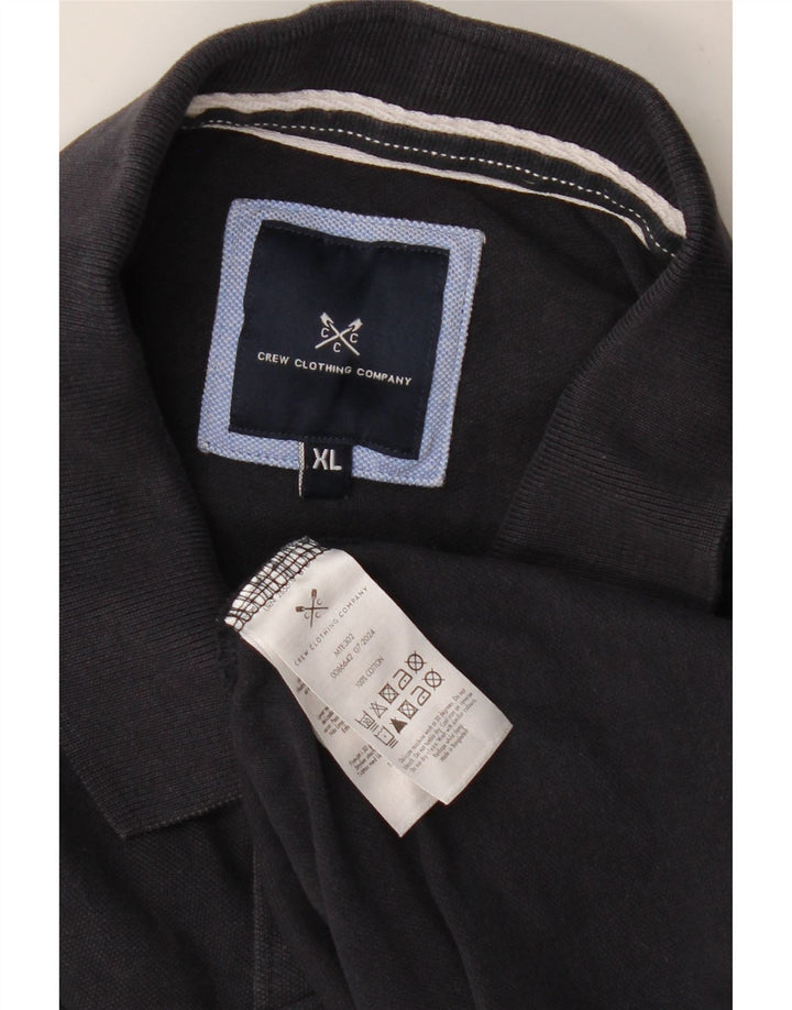 CREW TØJ Herre poloshirt XL marineblå bomuld