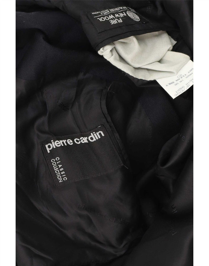 Pierre Cardin Herre dobbeltradet blazerjakke UK 38 Medium Navy Blue