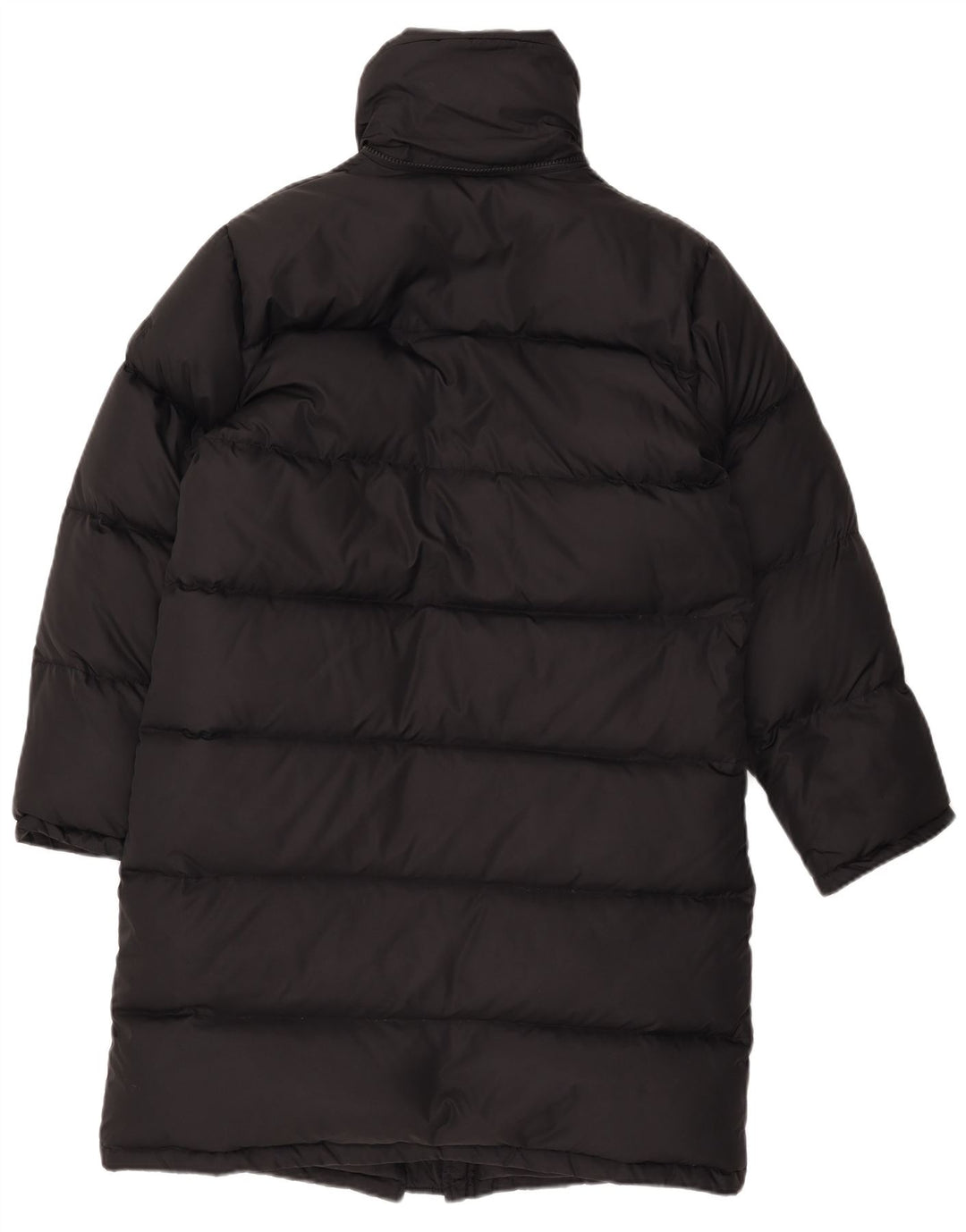 Replay Dame Oversized Polstret Frakke UK 6 XS Sort Polyamid