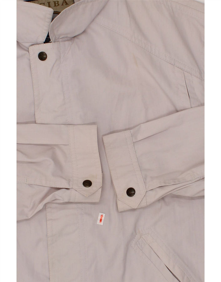 FACIBA Mens Bomber Jacket UK 60 5XL Grey Polyester Vintage Faciba and Second-Hand Faciba from Messina Hembry 