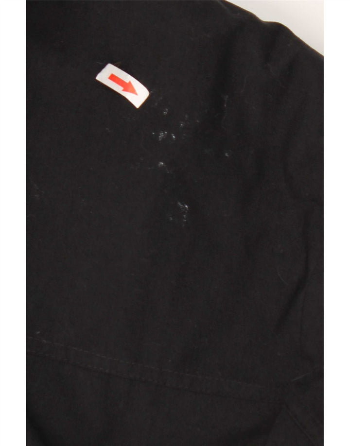 Adidas Herre Hooded Padded Coat UK 40 Large Black Nylon