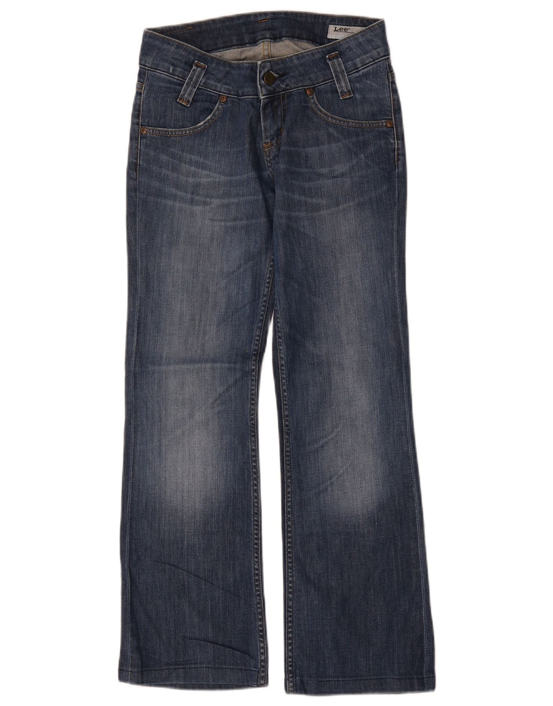 Lee Dame Leola Bootcut Jeans W26 L28 Blå Bomuld