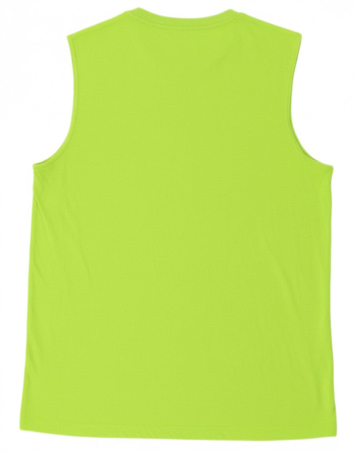 FILA Mens Vest Top Large Green Polyester