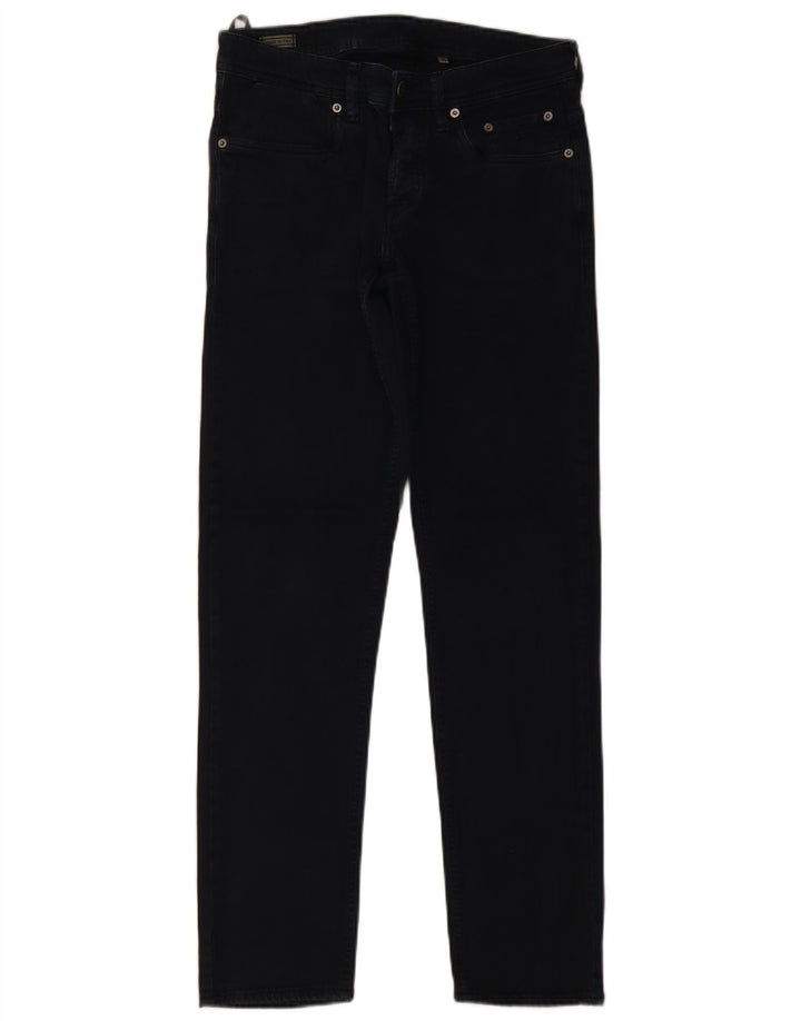 SIVIGLIA Straight jeans til mænd W32 L32 Marineblå bomuld