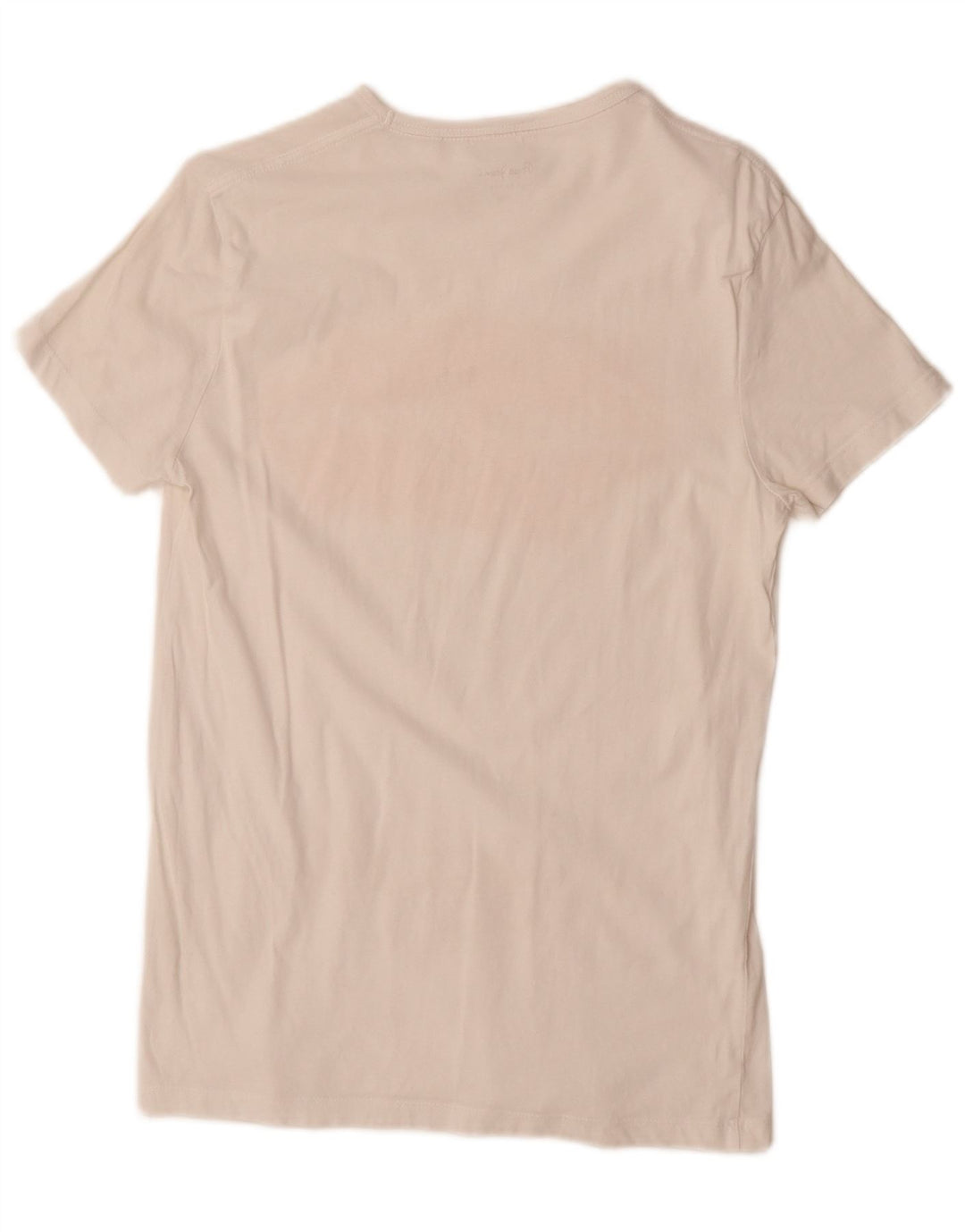 PEPE Jeans Herre Slim Grafisk T-Shirt Top Lille Hvid