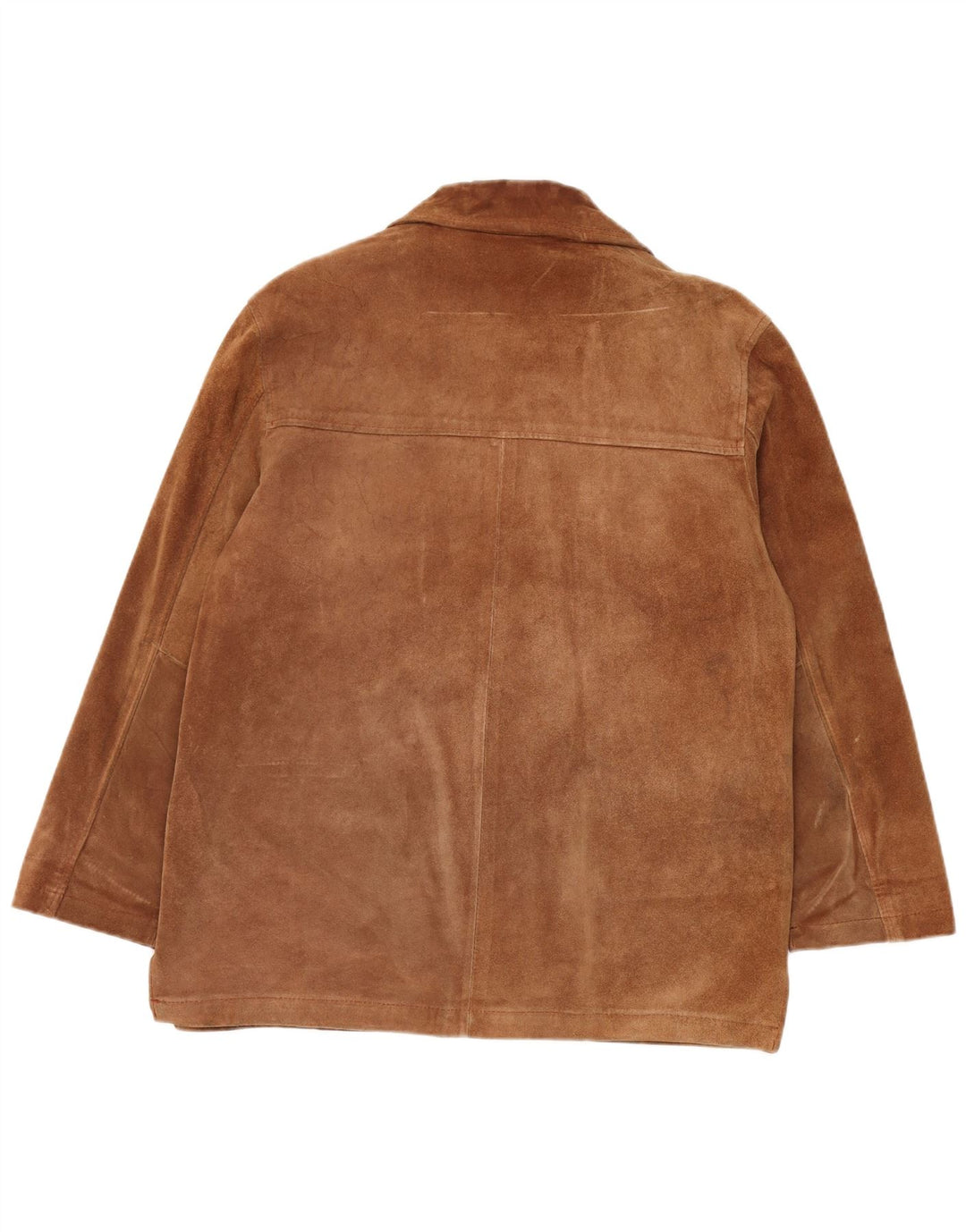 Privilegi Dame Loose Fit Ruskindsjakke IT 44 Medium Brun Læder