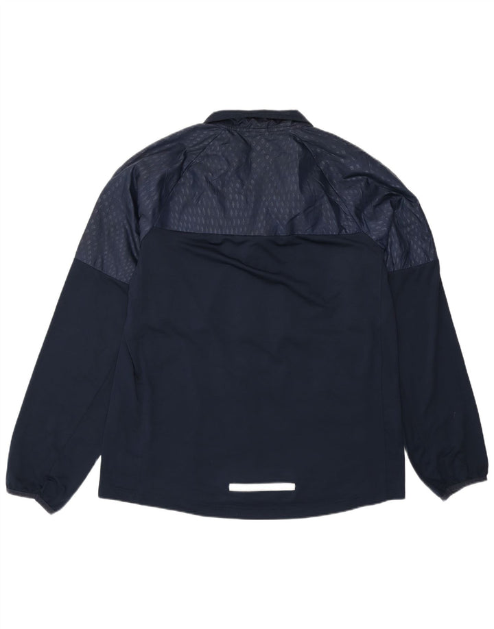RUSSELL ATHLETIC Herre træningsdragt topjakke UK 38/40 Medium Navy Blue