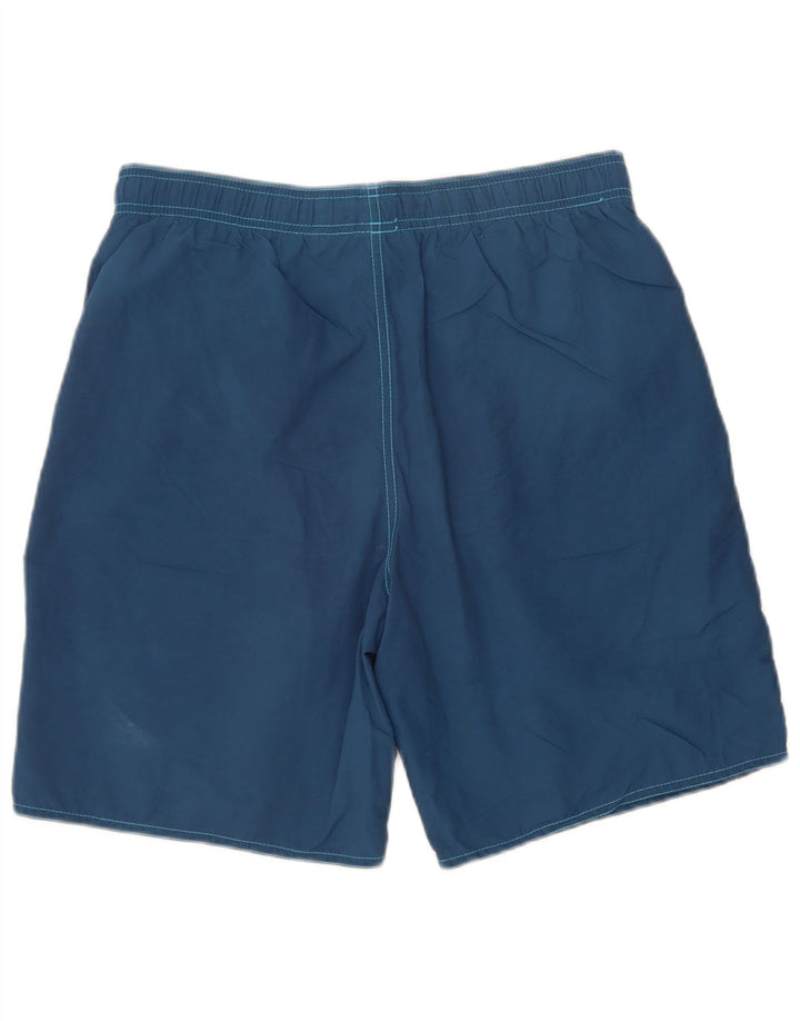 ADIDAS Mens Graphic Swimming Shorts Medium  Blue Nylon