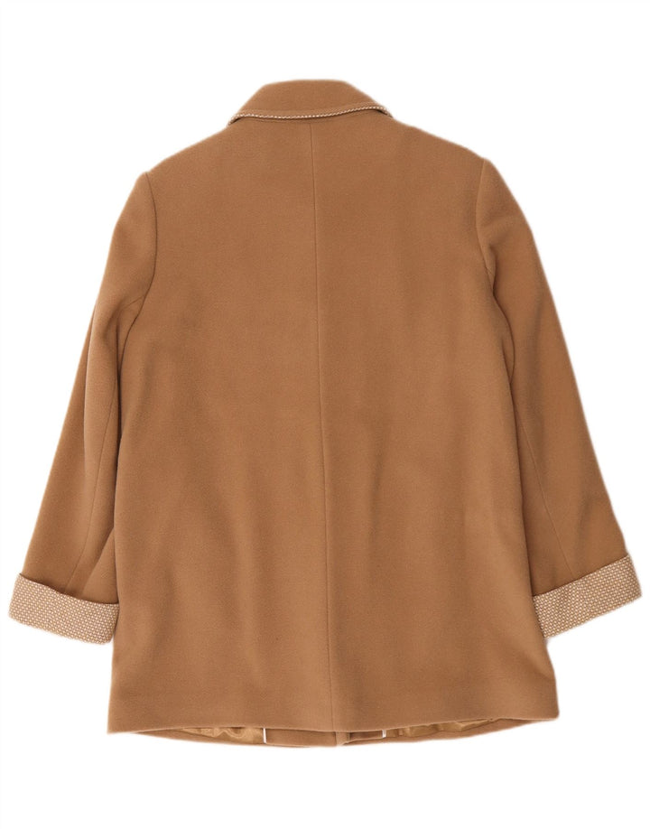 Eastex Dame Oversized Overfrakke UK 10 Lille Beige Polyamid