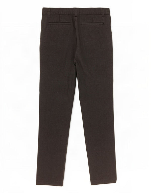 Marks & Spencer Boys Slim Chino Bukser 15-16 år W32 L31 Grå Polyester