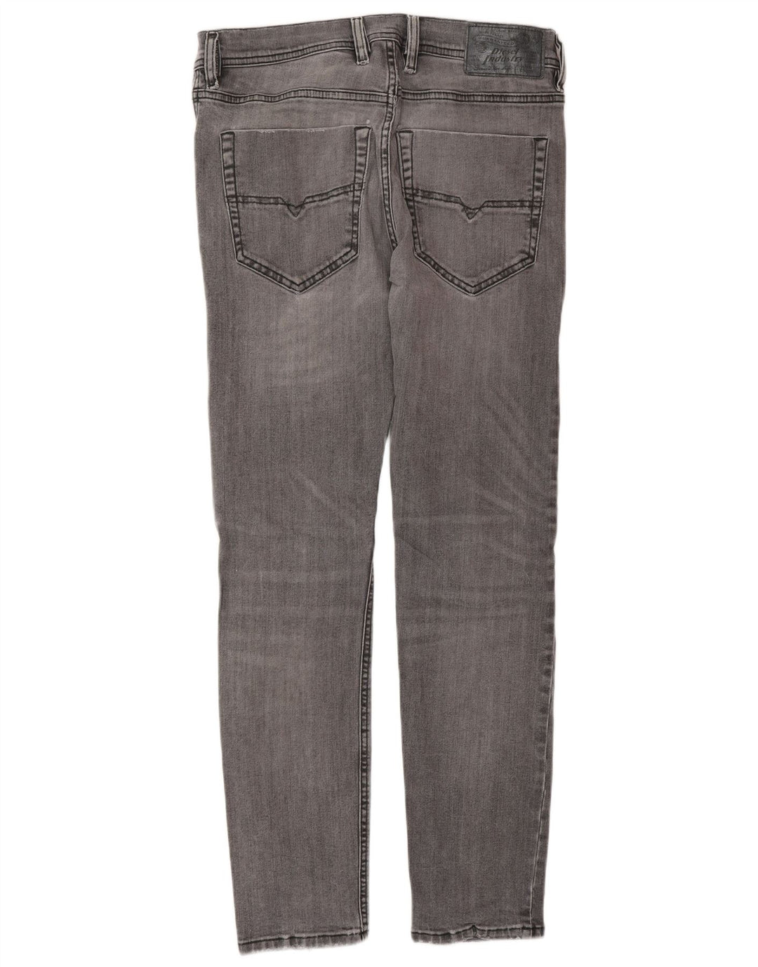 DIESEL Skinny Jeans til mænd W29 L30 Grå bomuld