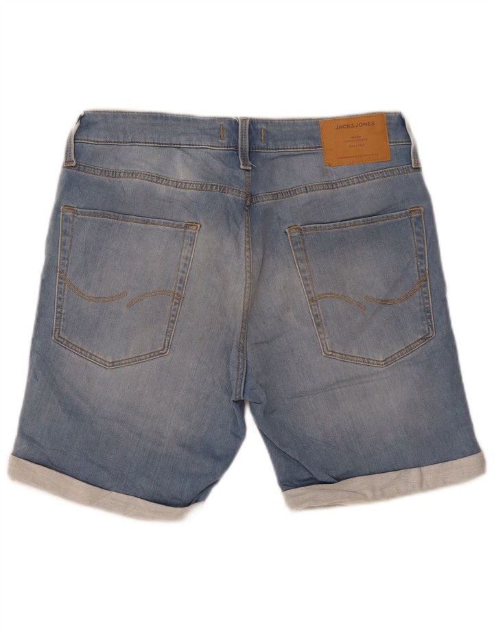 Jack & Jones Herre Regular Denim Shorts Medium W32 Blå Bomuld