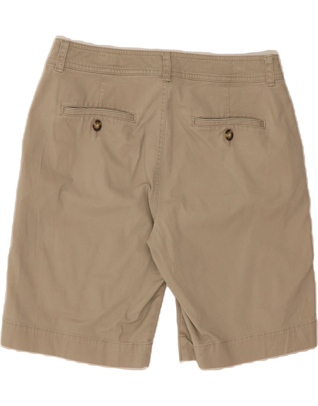 EDDIE BAUER Womens Blakely Fit Chino Shorts US 6 Medium W32 Beige Cotton Vintage Eddie Bauer and Second-Hand Eddie Bauer from Messina Hembry 