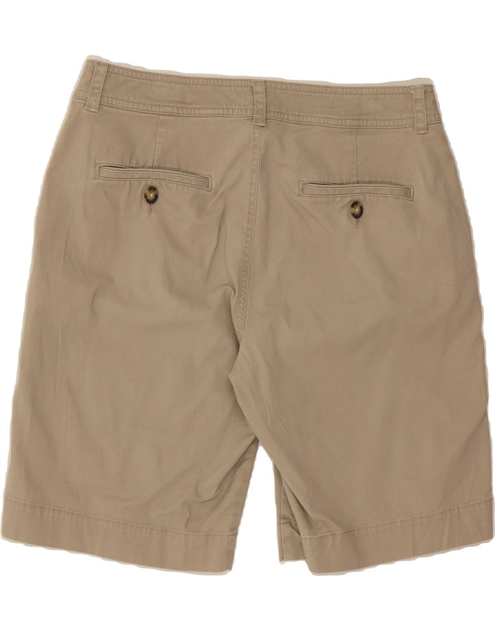 EDDIE BAUER Womens Blakely Fit Chino Shorts US 6 Medium W32 Beige Cotton Vintage Eddie Bauer and Second-Hand Eddie Bauer from Messina Hembry 