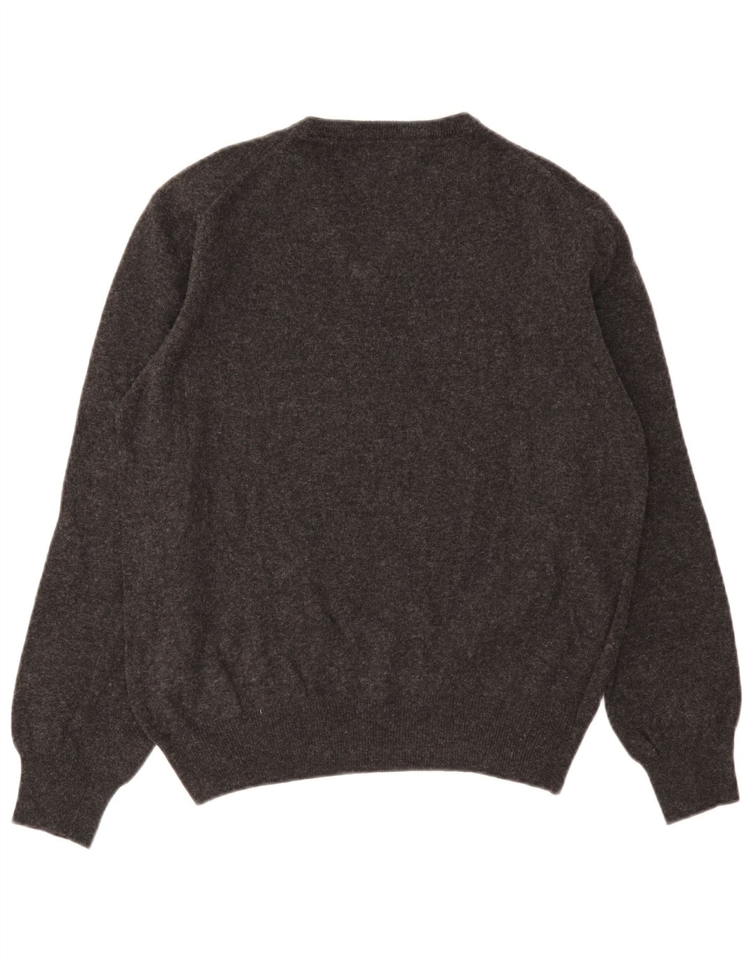 Brooksfield Herre V-hals sweater IT 48 Lille Grå