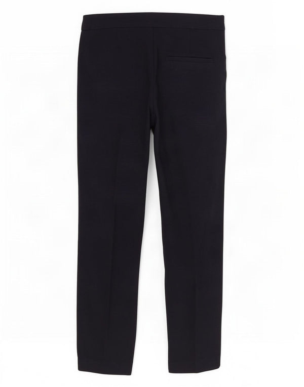 Zara Womens Slim Chino Trousers EU 40 Medium W30 L28 Navy Blue Cotton