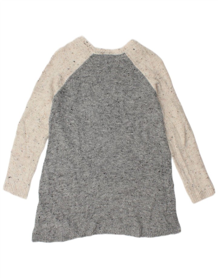 Marks & Spencer Dame sweater med rund hals DK 10 Small Grey Flecked