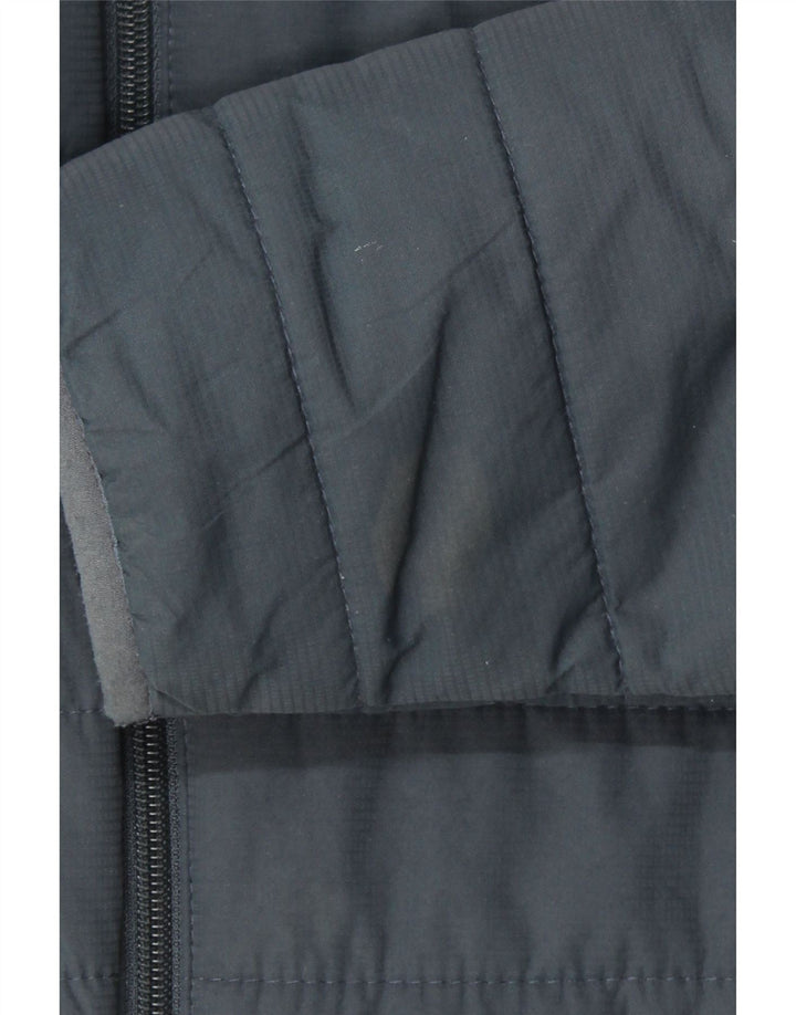 ELLESSE polstret jakke til kvinder UK 16 Stor marineblå polyester