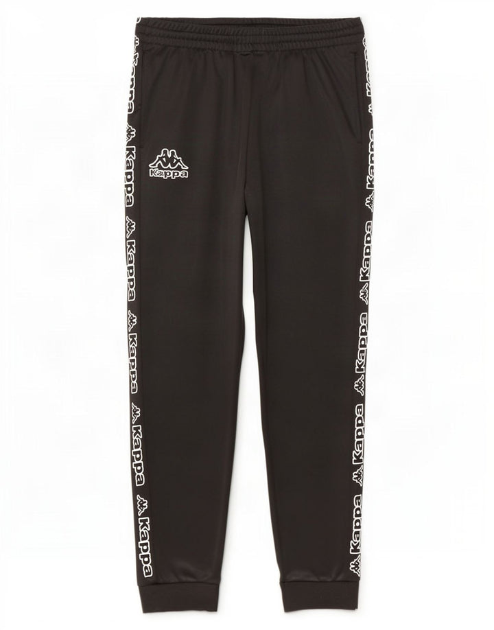 Kappa Herre grafisk træningsdragt Bukser Joggers Large Sort Polyester