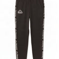 Kappa Herre grafisk træningsdragt Bukser Joggers Large Sort Polyester